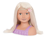 Our Generation: Styling Hair Doll Bust - Blonde