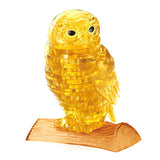 Crystal Puzzle: Golden Owl (42pc) Board Game