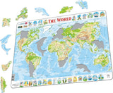 Map of World (80pc Jigsaw) Board Game