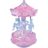 Crystal Puzzle: Pink Carousel (83pc) Board Game