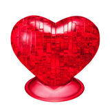 Crystal Puzzle: Red Heart (45pc) Board Game