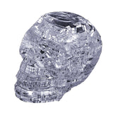 Crystal Puzzle: Clear Skull (48pc)