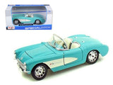 Maisto Special Edition: 1:24 Die-cast Vehicle - Turquoise 1957 Chevrolet Corvette