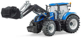 Bruder: New Holland - T7.315 Tractor with Front Loader