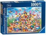 Ravensburger: Disney - Carnival Characters (1000pc Jigsaw) Board Game