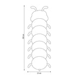 COMFEYA Caterpillar Stuffed Animal Hugging Pillow - S