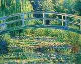 Hinkler: Mindbogglers Gold - Bridge Over a Pond of Water Lilies Puzzle (1000pc Jigsaw) Board Game