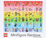LEGO: Minifigure Rainbow Puzzle (1000pc Jigsaw) Board Game