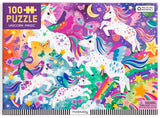 Mudpuppy: Unicorn Magic - 100 Piece Puzzle Board Game