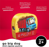 Crocodile Creek: Go Big Dog - Mini Puzzle (12pc Jigsaw) Board Game