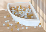 Corner Ball Pit with 200pc balls - Champagne