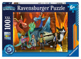 Ravensburger: How To Train Your Dragons Realms - XXL Piece Puzzle (100pc Jigsaw) Board Game