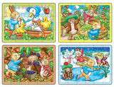 Orchard: Peter Rabbit - 4-in-a-Box Puzzles (12,16,18,24pc Jigsaws) Board Game