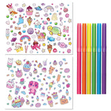 Kaleidoscope: Lap Desk Colouring Set - Sweet Treats