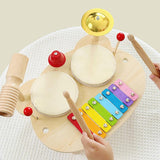 Kids Wooden Musical Instrument Set