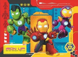 Ravensburger: Iron Man & Friends - 4-in-1 Puzzle Box (12,16,20,24pc Jigsaws) Board Game