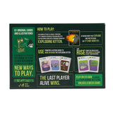 Zombie Kittens (by Exploding Kittens) Board Game