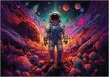 Trippy Puzzles: Galactic Groove Puzzle (1000pc Jigsaw) Board Game