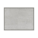 MonkeyMats: Memory Foam Soft-Touch Mat - Grey Check (150cm x 200cm)