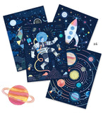 Djeco: Scratch Cards - Cosmic Mission