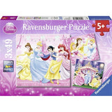Ravensburger: Disney Princesses (3x49pc Jigsaw) Board Game