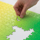 Areaware: 500-Piece Gradient Puzzle – Green Yellow Board Game