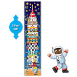 The Learning Journey: Long & Tall Puzzle - 123 Rocket Ship