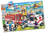 The Learning Journey: Jumbo Floor Puzzle - Emergency Rescue Board Game