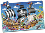 The Learning Journey: Glow in the Dark Puzzle - Pirate Ship