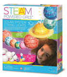 4M STEAM Girls: Solar System String Lights Science Kit