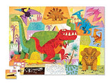 Crocodile Creek: Junior Shaped Puzzle - Dinosaurs (72pc Jigsaw)