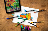 Crayola: Signature - Sketch & Detail Dual Ended Markers (16pc)