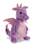 Aurora: Larkspur Purple Dragon - 12" Plush Toy