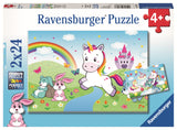 Ravensburger: Fairytale Unicorn (2x24pc Jigsaws) Board Game