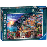 Ravensburger: Dinner in Positano, Italy (1000pc Jigsaw) Board Game