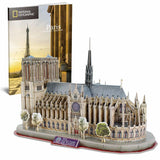 National Geographic 3D Puzzle: Notre Dame de Paris, France (128pc) Board Game