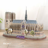 National Geographic 3D Puzzle: Notre Dame de Paris, France (128pc) Board Game
