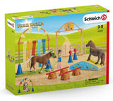 Schleich: Farm World - Pony Agility Training Playset