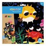 Avenir: Scratch Art Kit - My Sea Friends