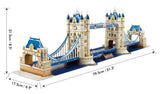 National Geographic 3D Puzzle: London Tower Bridge (120pc) Board Game