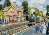 At the Station: Hampton Loade on the Severn Valley Railway (500pc Jigsaw) Board Game