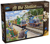 At the Station: Horsted Keynes on the Bluebell Railway (500pc Jigsaw) Board Game