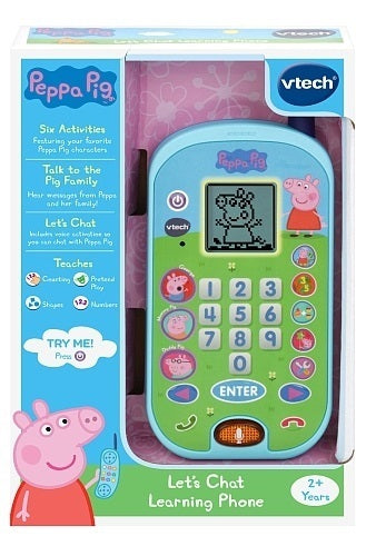 Vtech: Peppa Pig - Lets Chat Learning Phone