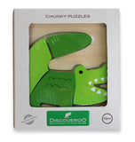 Discoveroo: Wooden Chunky Puzzle - Alligator