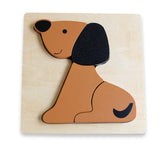 Discoveroo: Wooden Chunky Puzzle - Puppy