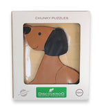 Discoveroo: Wooden Chunky Puzzle - Puppy