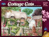 Cottage Cats: Master of All He Surveys! (500pc Jigsaw) Board Game