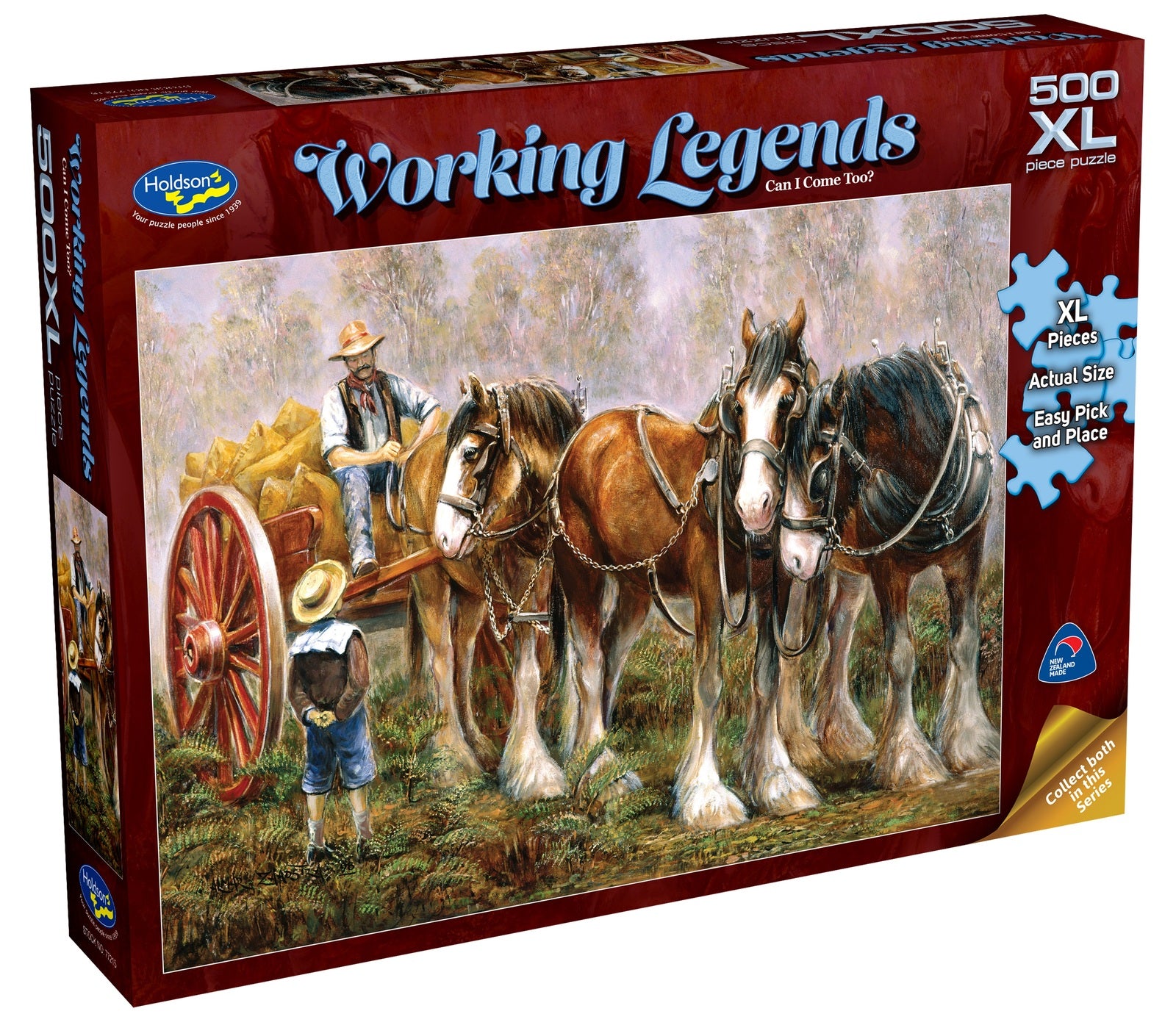 Working Legends: Can I Come Too? (500pc Jigsaw)