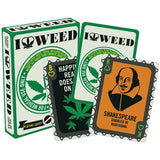 I Love Weed Playing Cards