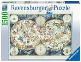 Ravensburger: World Map of Fantastic Beasts (1500pc Jigsaw) Board Game